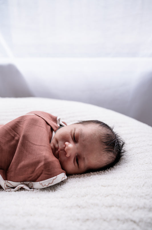 NEW Merino Baby Sleeping Bag - Clay - Merineo