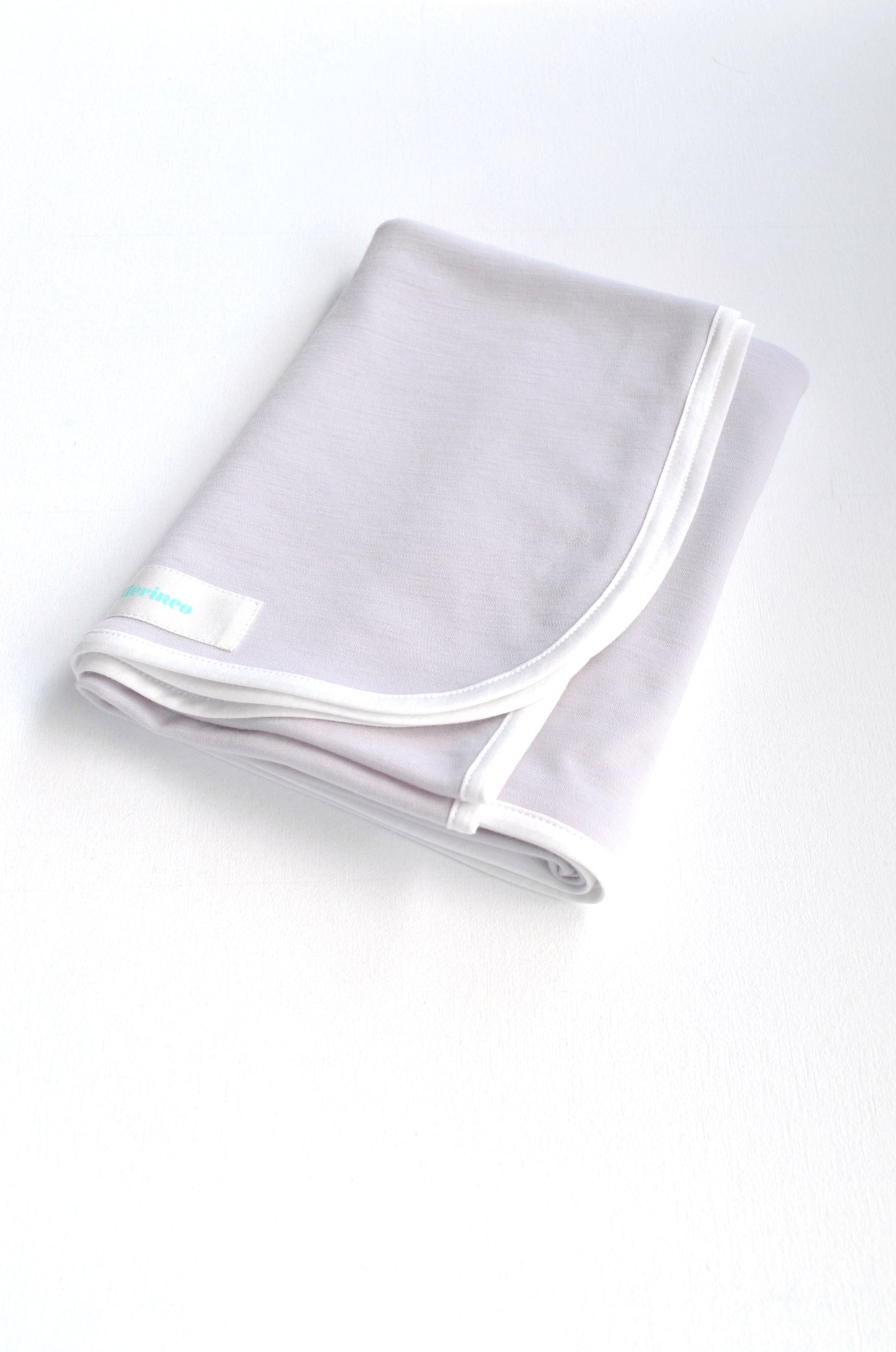 Merino Wool Baby Blanket - Soft Grey - Merineo